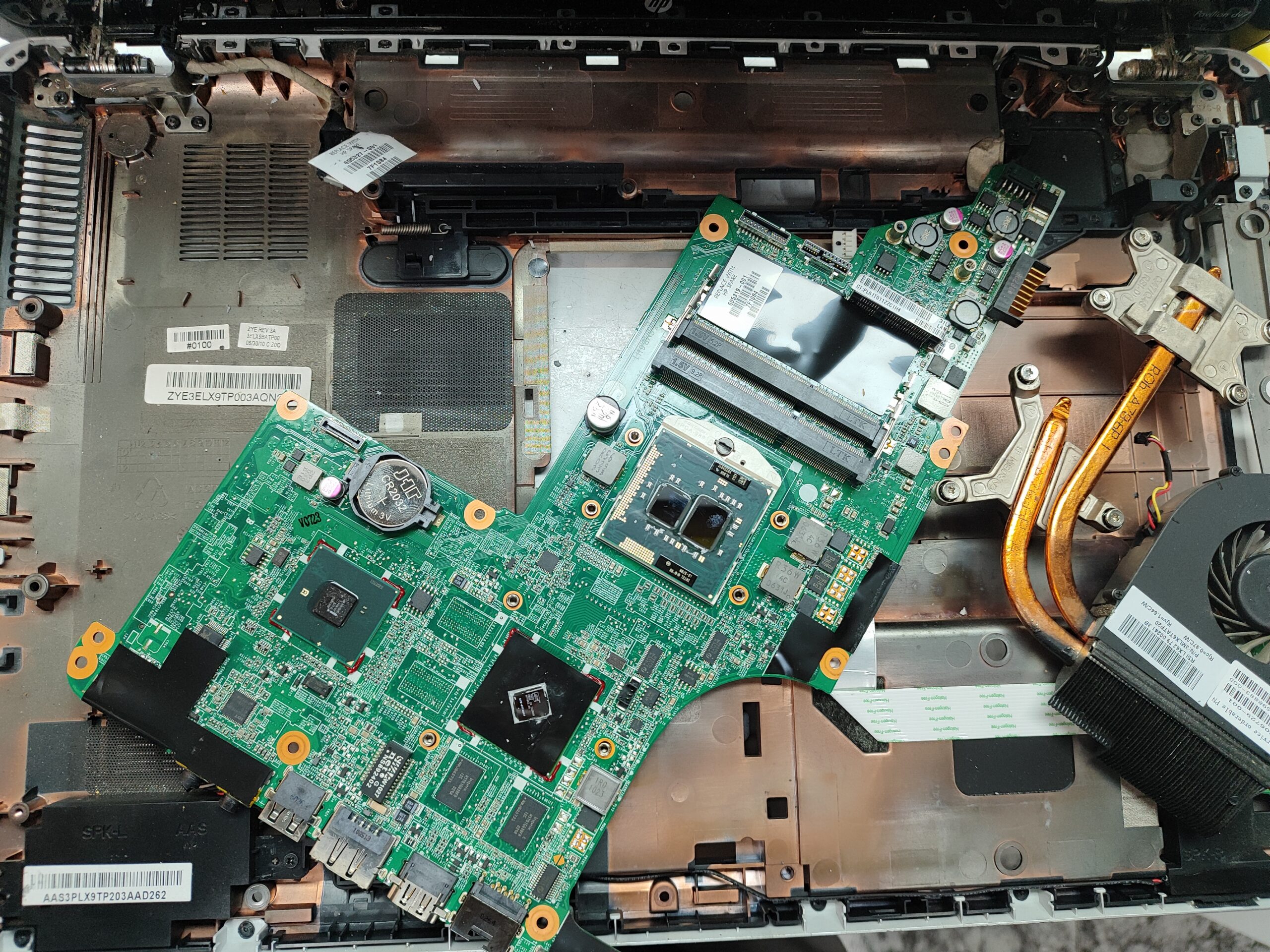 Reparaciones en placa base